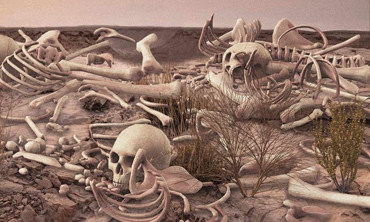 La visión del Valle de los huesos secos