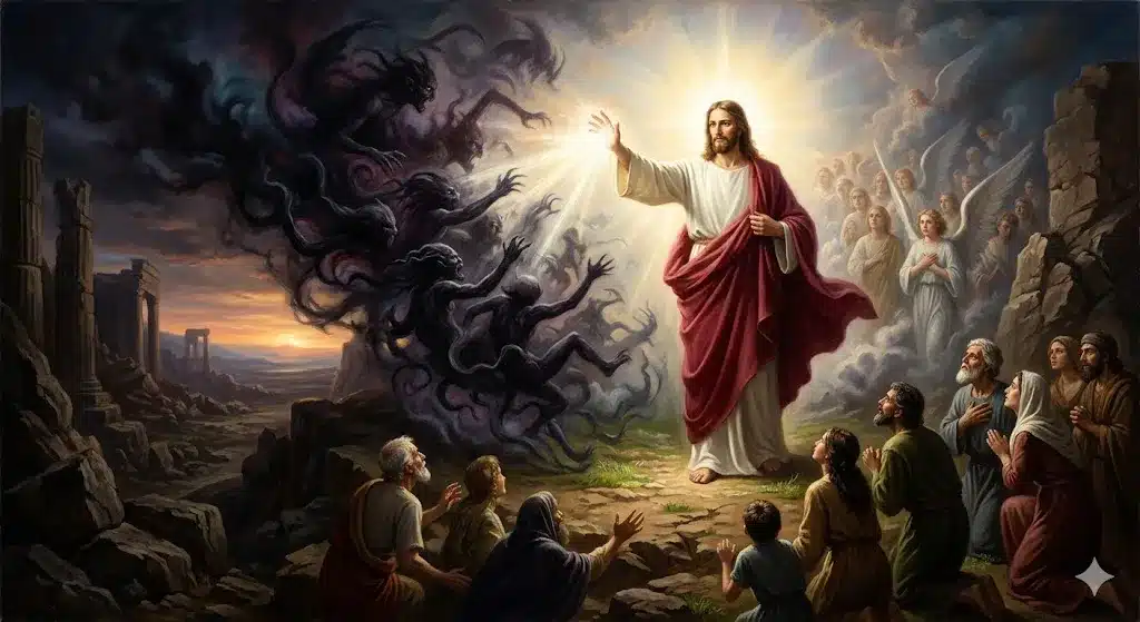Luz venciendo sombras – Cristo, el más fuerte