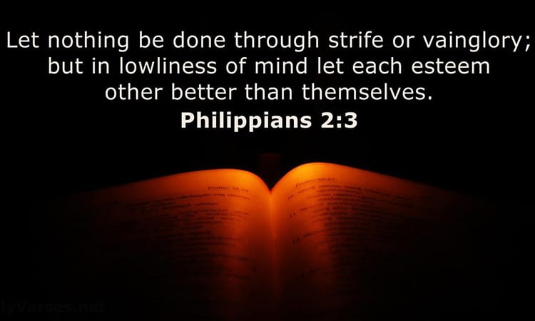 Filipenses 2:3 significado
