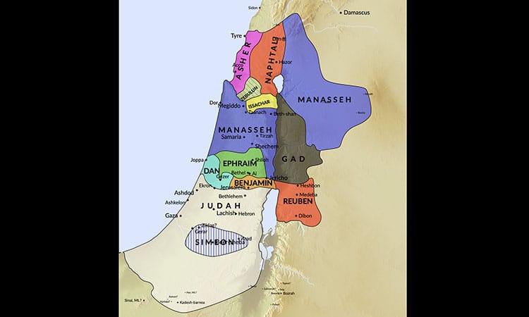 Las doce tribus de Israel 