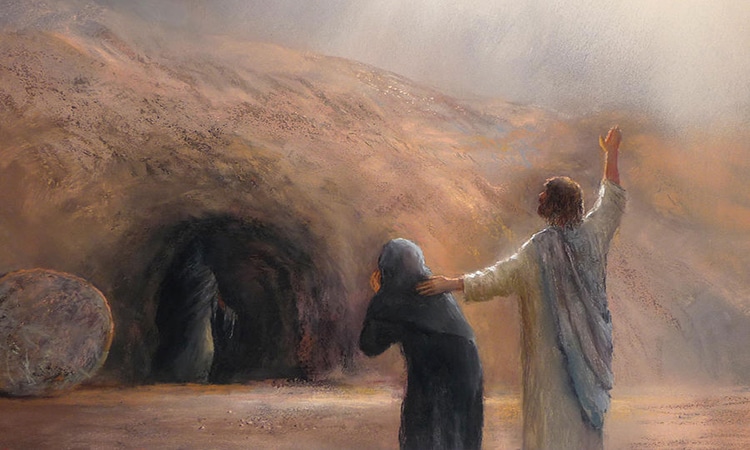 La historia de la resurrección de Lázaro 
