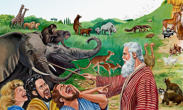 El ejemplos de Noé según la biblia