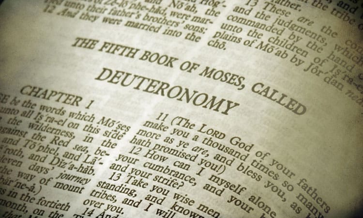Libro de Deuteronomio explicación