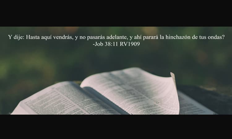 Job 38:11 Significado