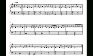 Acordes de piano y guitarra del himno "En la cruz"