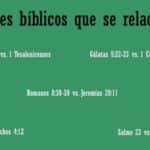 6 Escrituras Bíblicas En Comparación