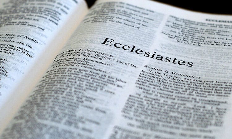 Explicación del libro de Eclesiastés