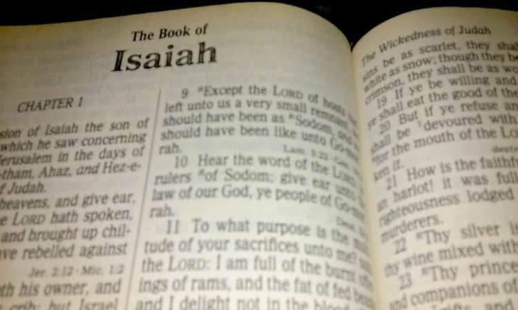Explicación del libro de Isaías