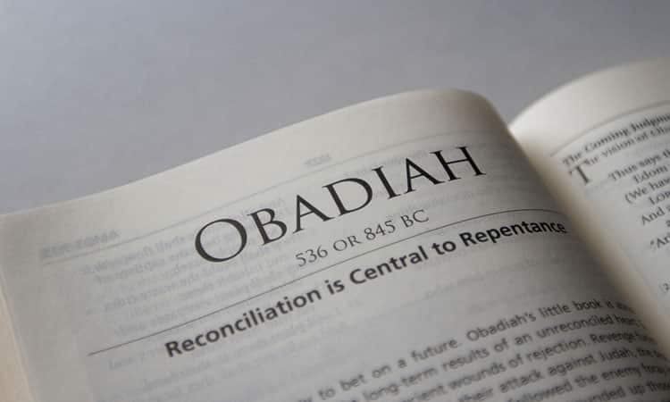 Resumen y explicación del libro de Abdías